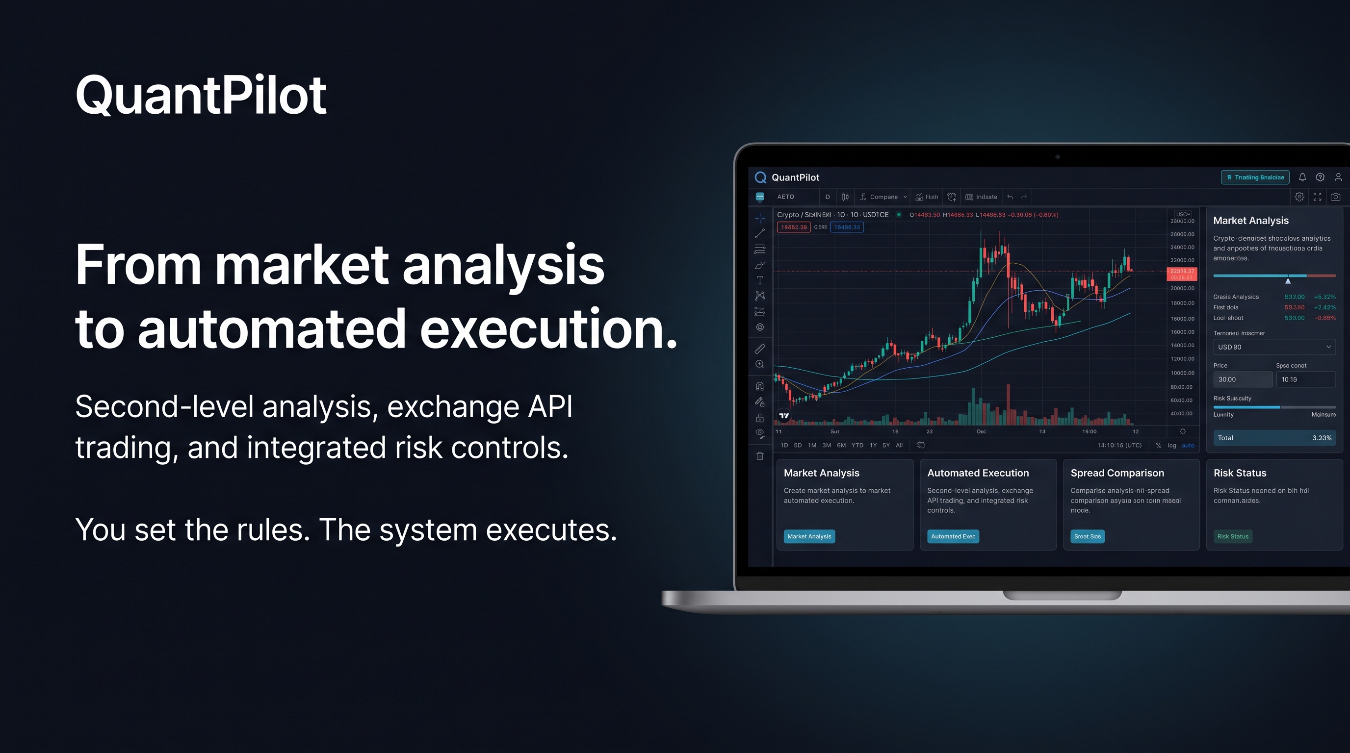 QuantPilot website banner original promotional image
